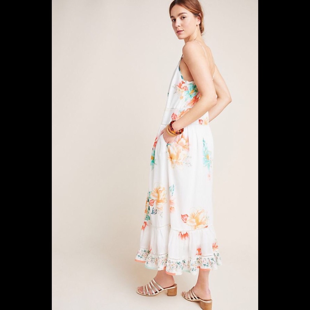 Farm Rio for Anthropologie Lantanas Maxi Dress - Picture 2 of 2